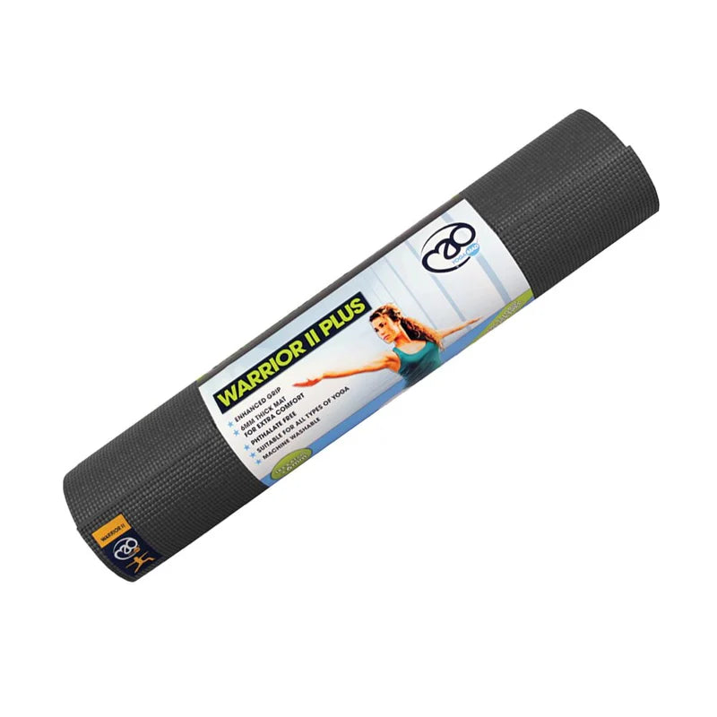 Warrior II Plus Yoga Mat | 6mm | Graphite