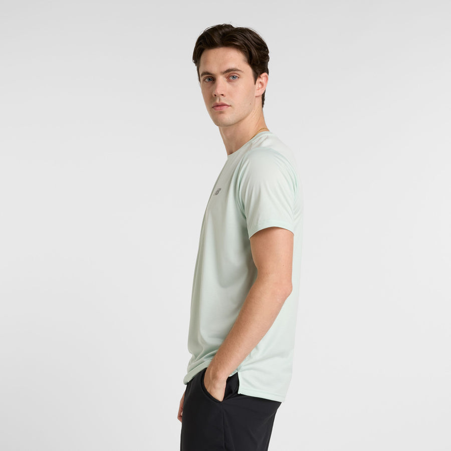 NB Sport Essentials Run T-Shirt | Clay Ash