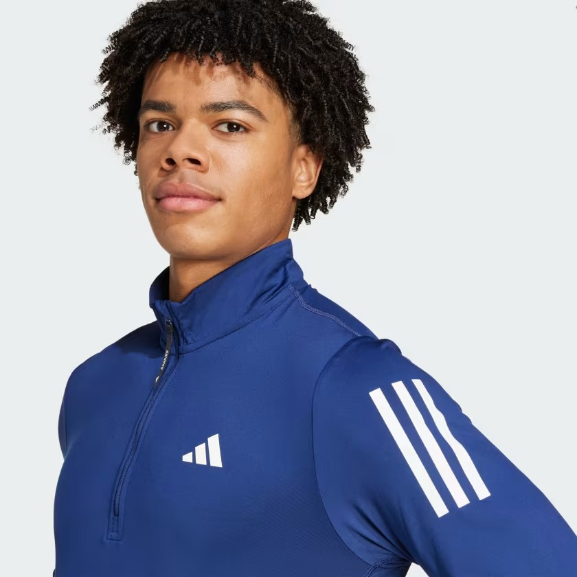 Adidas Own The Run Half Zip Top | Dark Blue