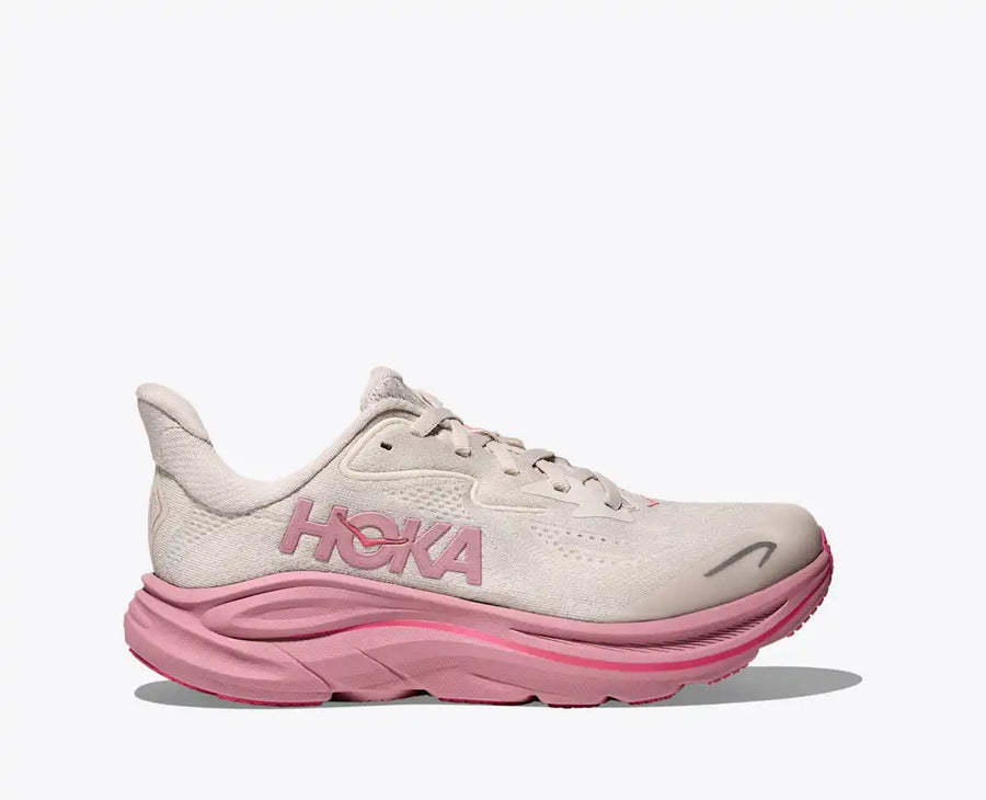 Hoka Clifton 10 Big Kids | Rose Cream/Dried Rose