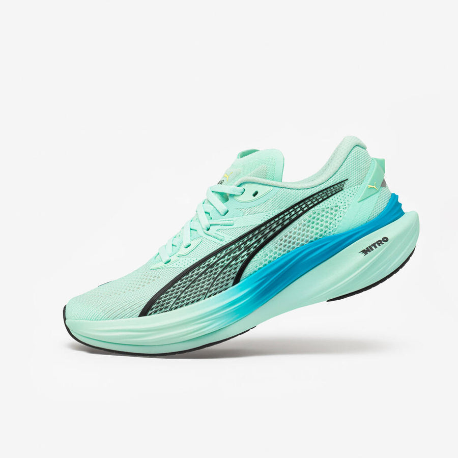 Puma Deviate Nitro 3 | Mens/Mint Melt/Speed Blue