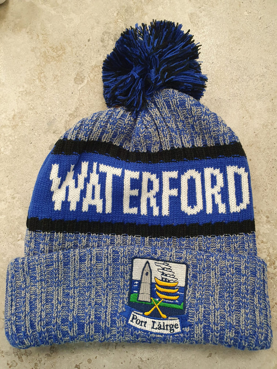 Waterford GAA Fleece Lined Bobble Hat