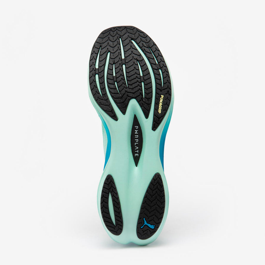 Puma Deviate Nitro 3 | Mens/Mint Melt/Speed Blue