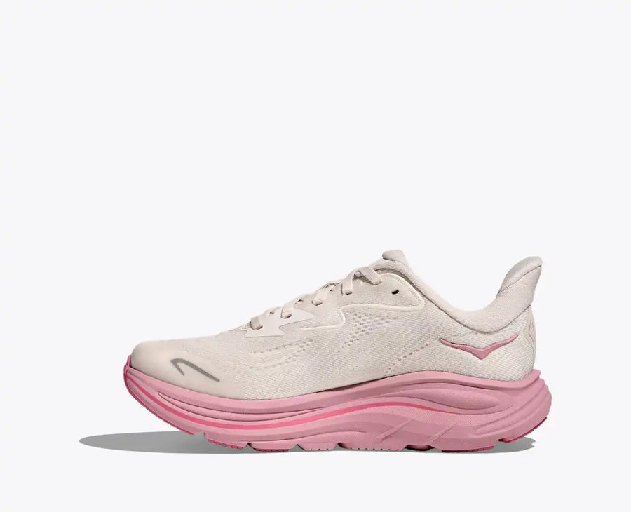 Hoka Clifton 10 Big Kids | Rose Cream/Dried Rose