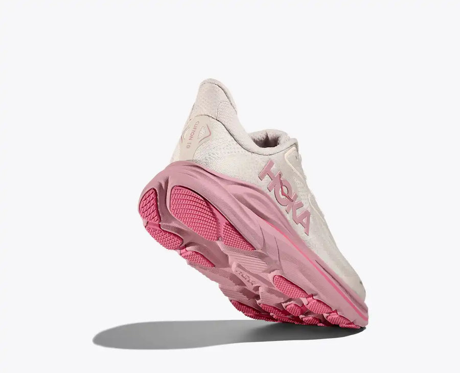 Hoka Clifton 10 Big Kids | Rose Cream/Dried Rose