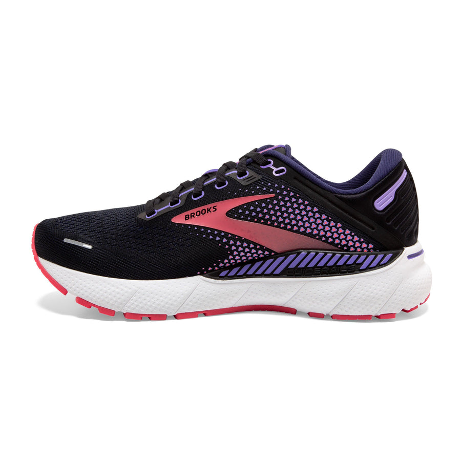 Adrenaline GTS 22 | Black/Purple/Coral | Brooks 