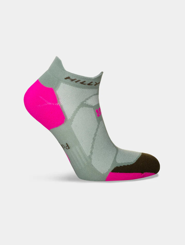 Marathon Fresh Socklet | Sage/Fluo Pink | Womens