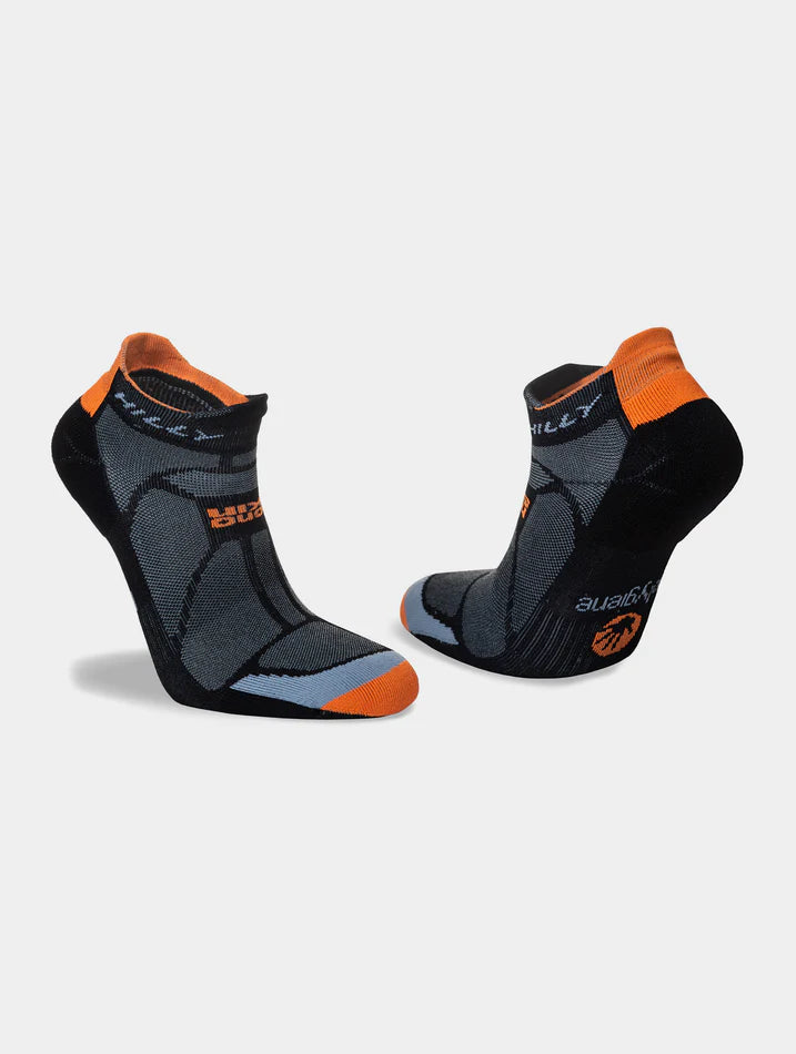 Marathon Fresh Socklet | Black/Orange | Men