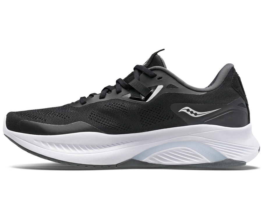 Guide 15 | Black/White | Wide Fit | Saucony 