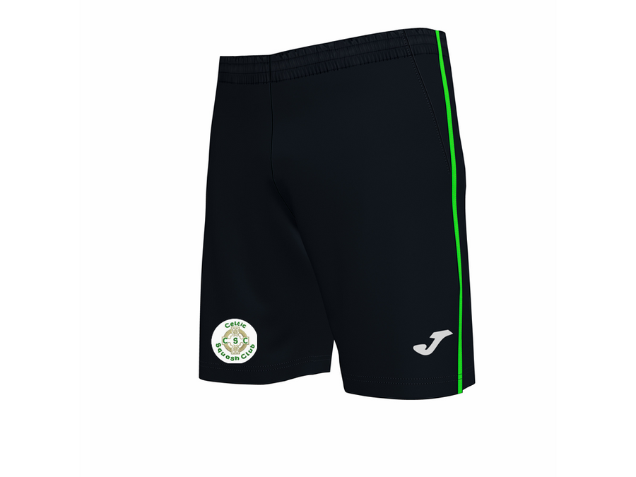 Celtic Squash Club | Short | Black/Fluo Green | Junior | Celtic Squash Club 