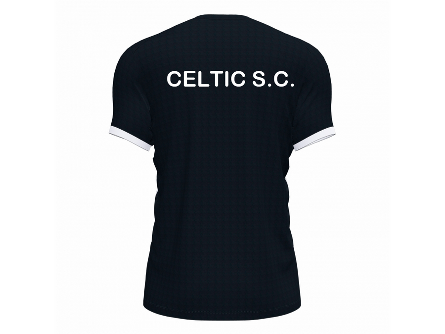Celtic Squash Club | Tee White/Black | Adult | Celtic Squash Club 