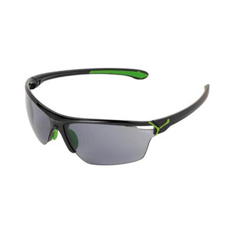 Cebe Running Sunglasses - Shiny Black/Green | Cebe 