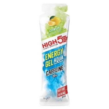 High 5 Energy Gel Aqua | Caffeine | Citrus